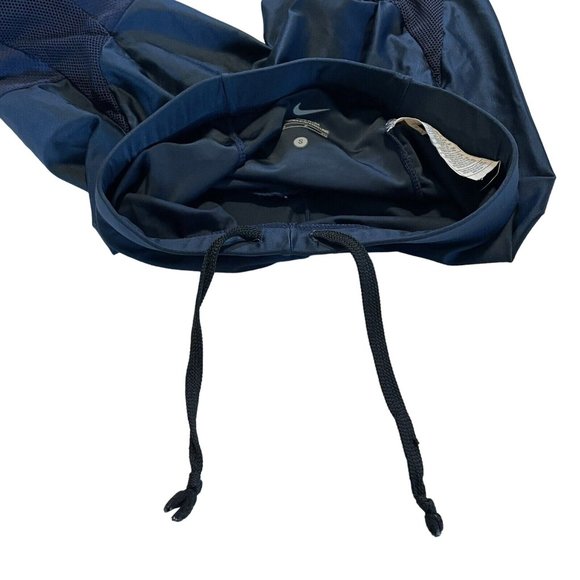 Nike Navy Blue Knee Length Mesh Back Drawstring Waist Boys Pants - Picture 5 of 10